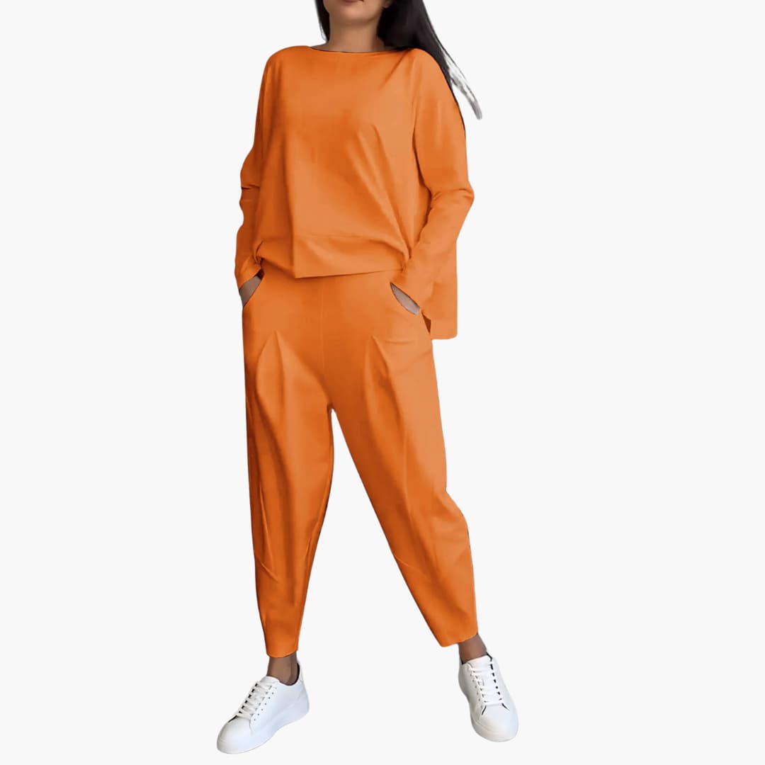 Karen™ | Elegant Tvådelat Set – Där Stil Möter Komfort