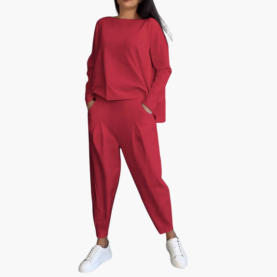 Karen™ | Elegant Tvådelat Set – Där Stil Möter Komfort