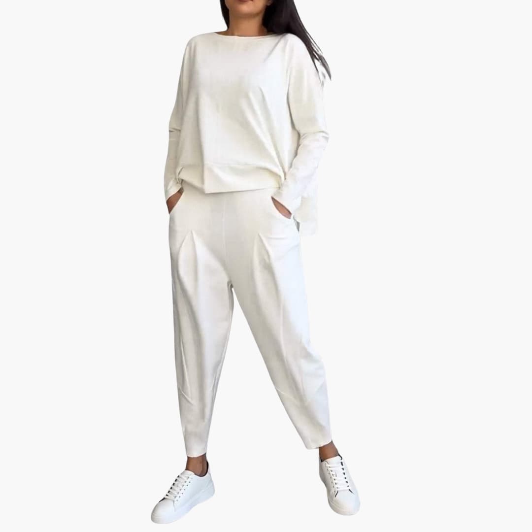 Karen™ | Elegant Tvådelat Set – Där Stil Möter Komfort
