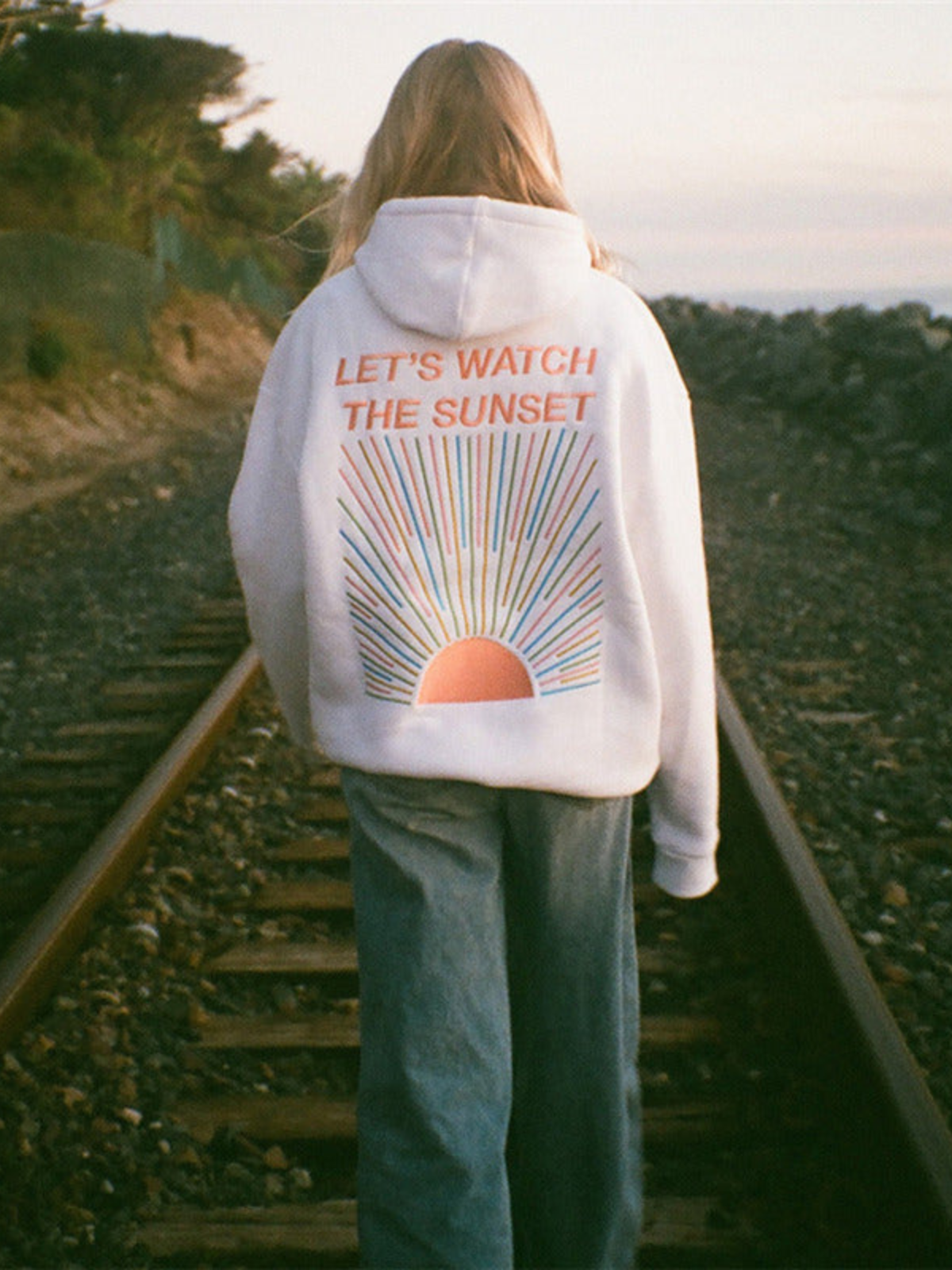 Helia™ | Mjuk och Lätt Sunset Hoodie