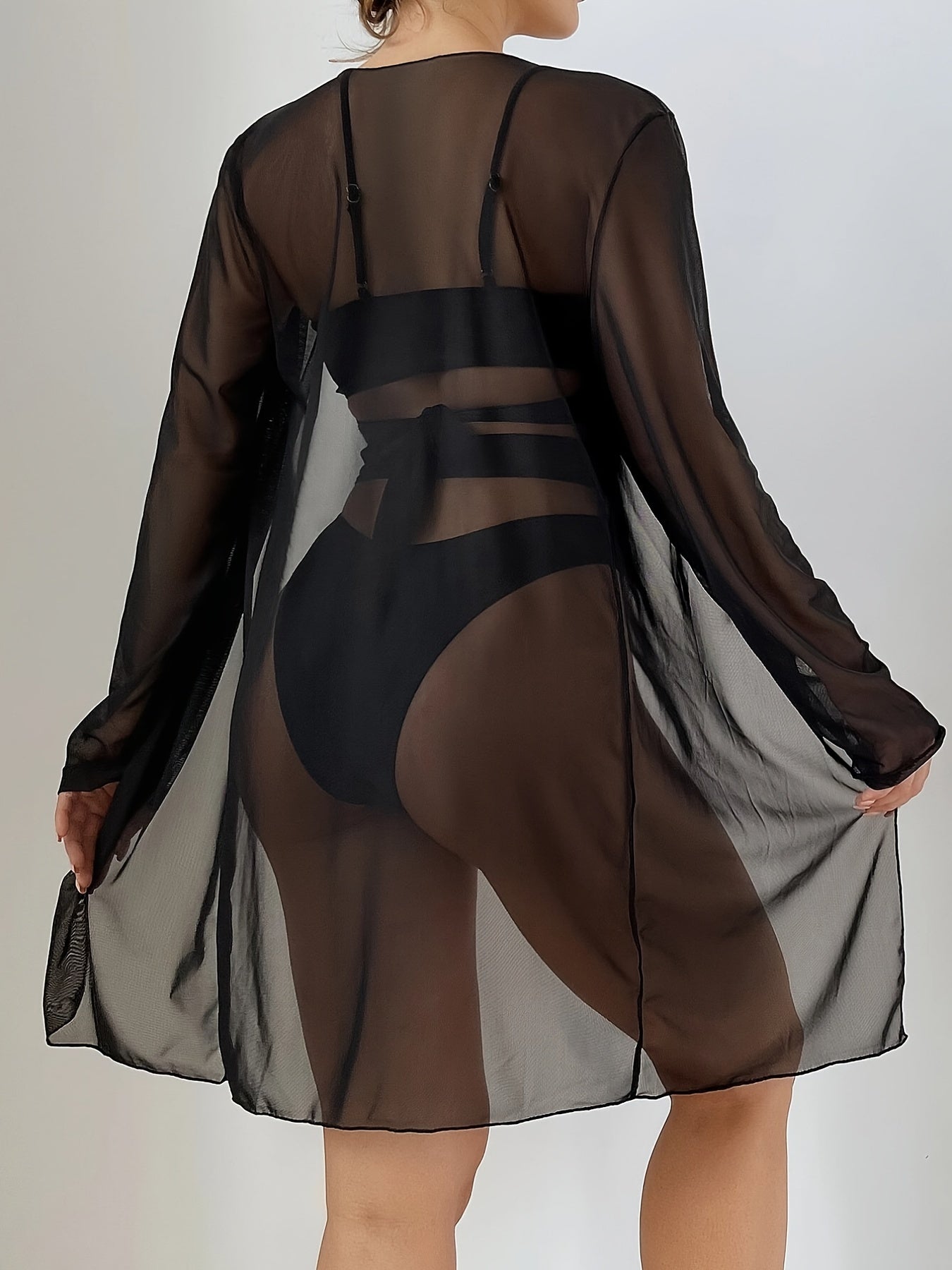 Dahnee™ | Förförisk Cut-Out Bikini Set med Cover-Up