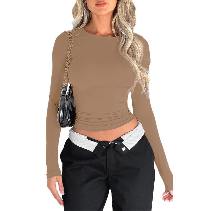 Astrid™ | Slim Fit Långärmad T-Shirt – Grunden för din moderna streetwear-look