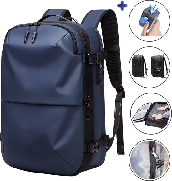 AirPack® | Vacuum Ryggsäck Pro1 - Den Ultimata Resekamraten för Smarta Resenärer!