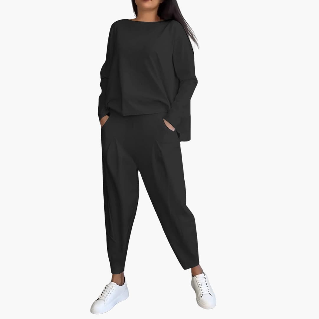 Karen™ | Elegant Tvådelat Set – Där Stil Möter Komfort