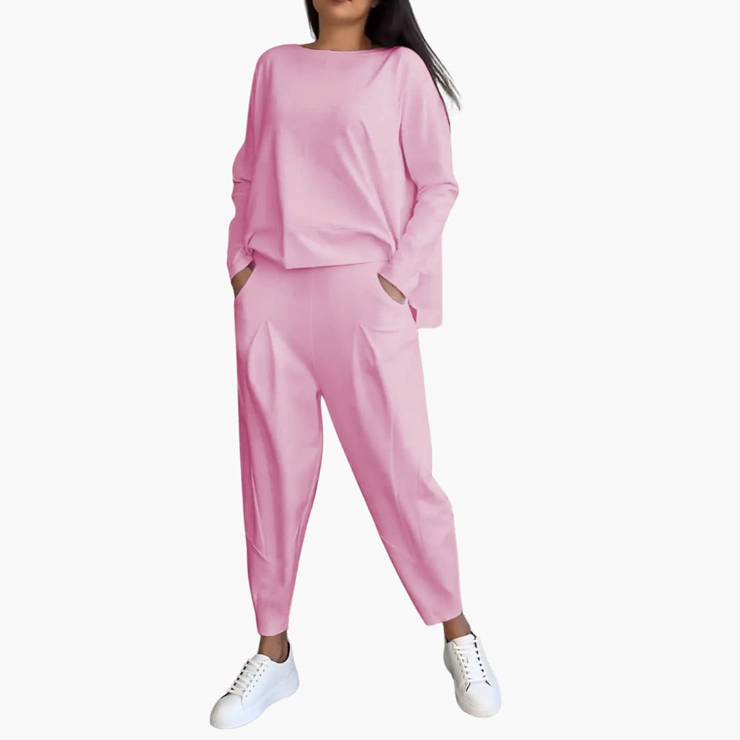 Karen™ | Elegant Tvådelat Set – Där Stil Möter Komfort