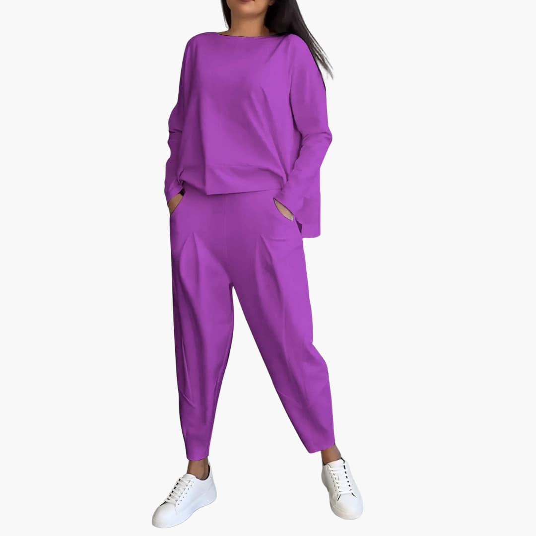 Karen™ | Elegant Tvådelat Set – Där Stil Möter Komfort
