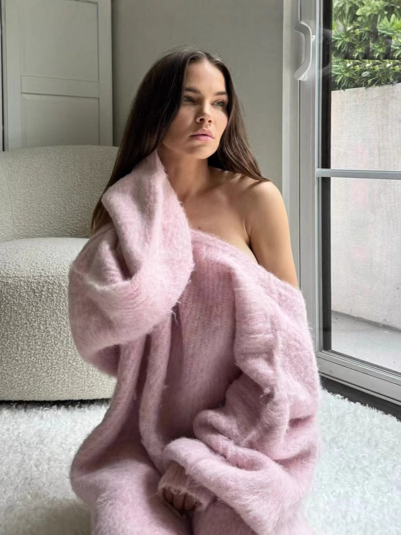 Lykke™ | Fluffig Oversized Tröja för Ultimat Komfort