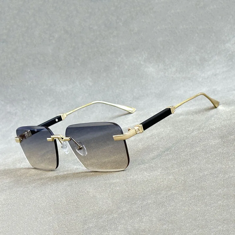 Lum™ | Lumin Rimless Sunglasses – Tidlös Stil med Modern Skydd