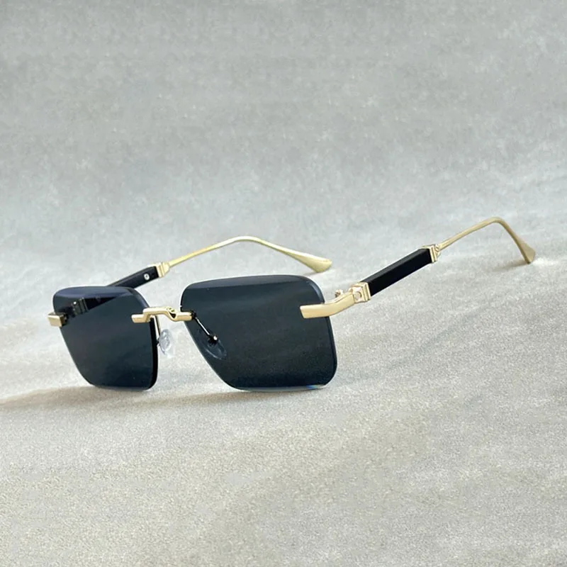 Lum™ | Lumin Rimless Sunglasses – Tidlös Stil med Modern Skydd