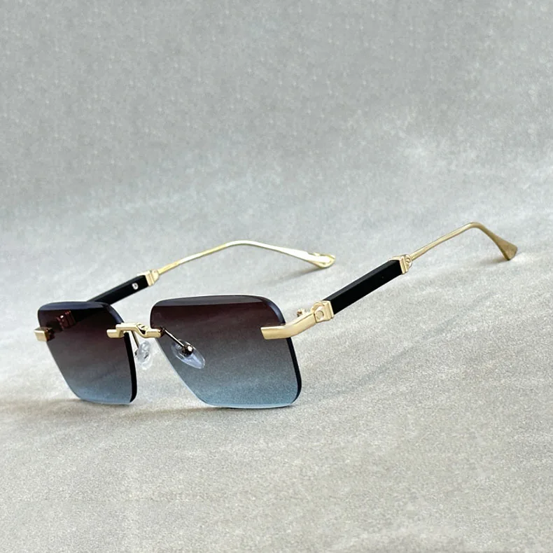 Lum™ | Lumin Rimless Sunglasses – Tidlös Stil med Modern Skydd