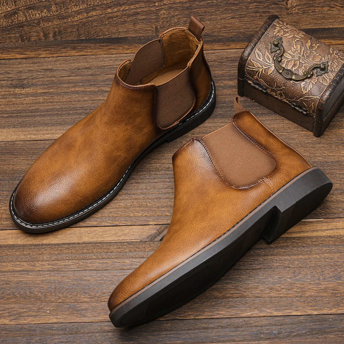 Bram™ | Tidlösa Chelsea Boots för den moderna mannen