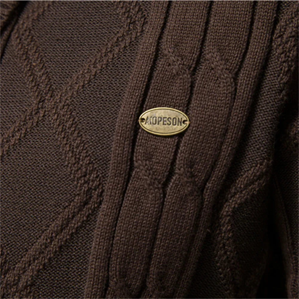 Henrik™ | Herr Cardigan med Knappar – Stilfull Elegans och Oöverträffad Komfort