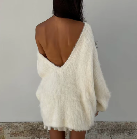 Lykke™ | Fluffig Oversized Tröja för Ultimat Komfort