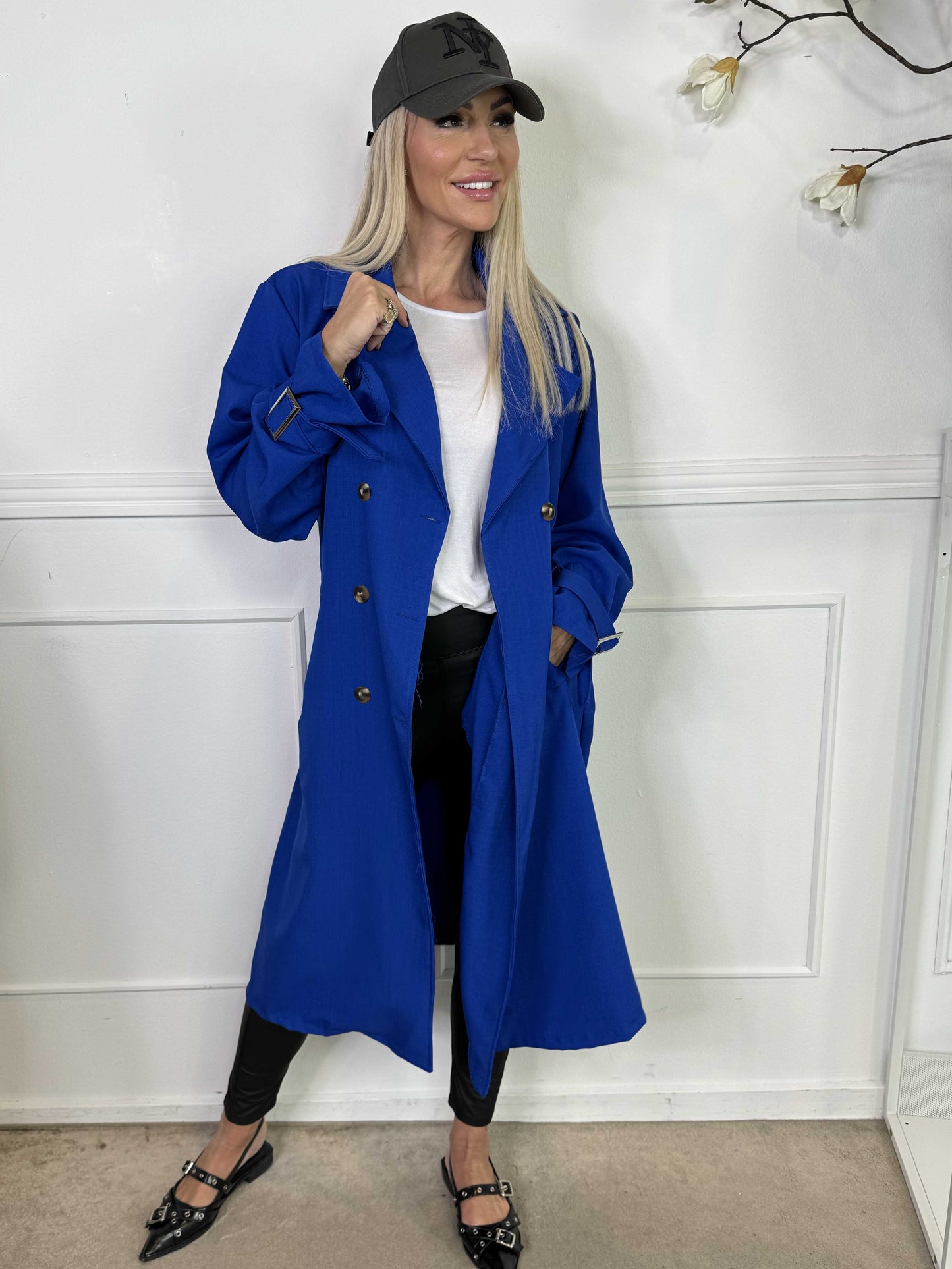 Lana™ | Tidlös Trenchcoat med Elegant Passform