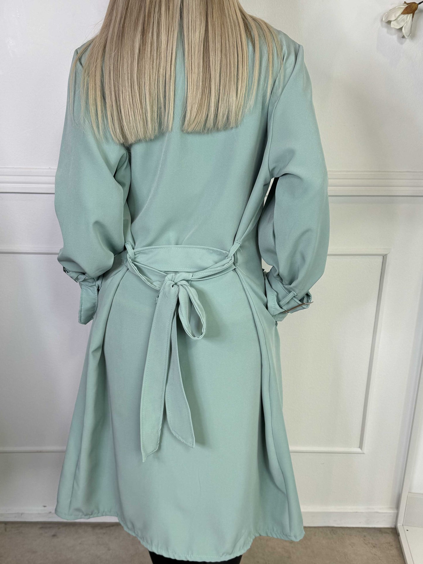 Lana™ | Tidlös Trenchcoat med Elegant Passform