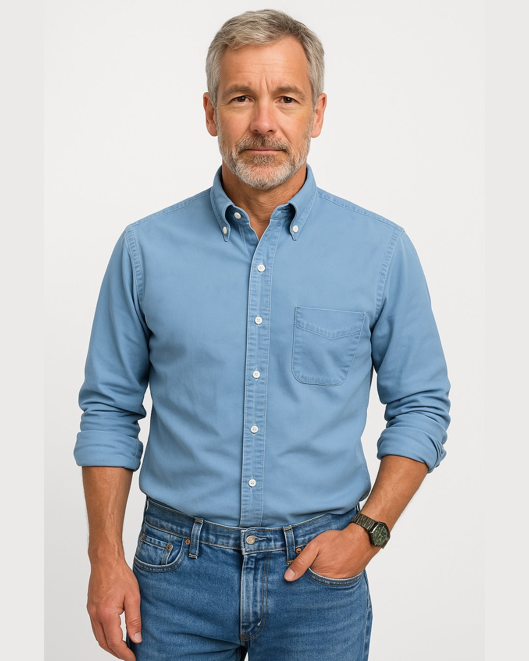Peter™ | Klassisk Bomullsskjorta