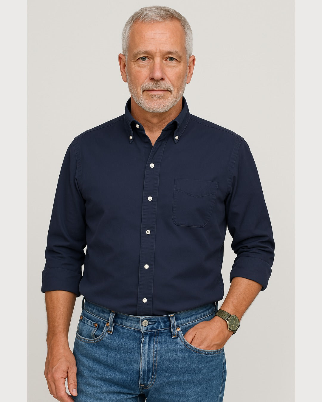 Peter™ | Klassisk Bomullsskjorta