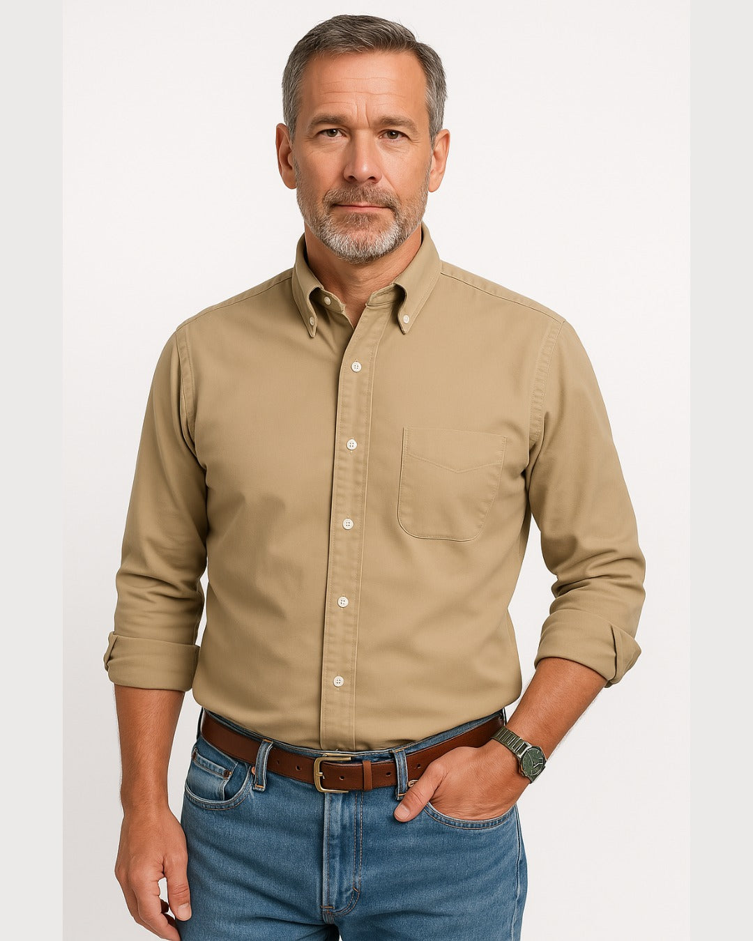 Peter™ | Klassisk Bomullsskjorta
