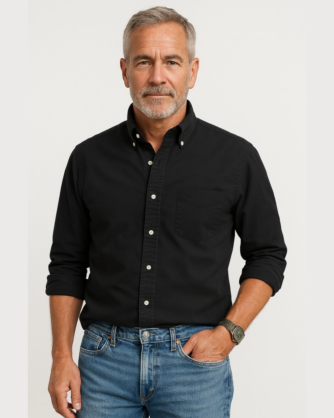 Peter™ | Klassisk Bomullsskjorta