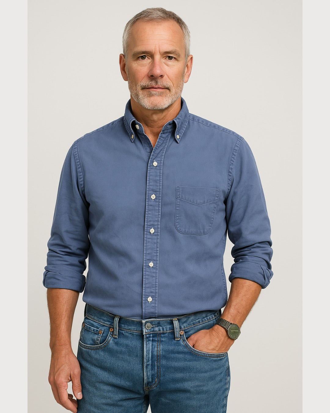 Peter™ | Klassisk Bomullsskjorta