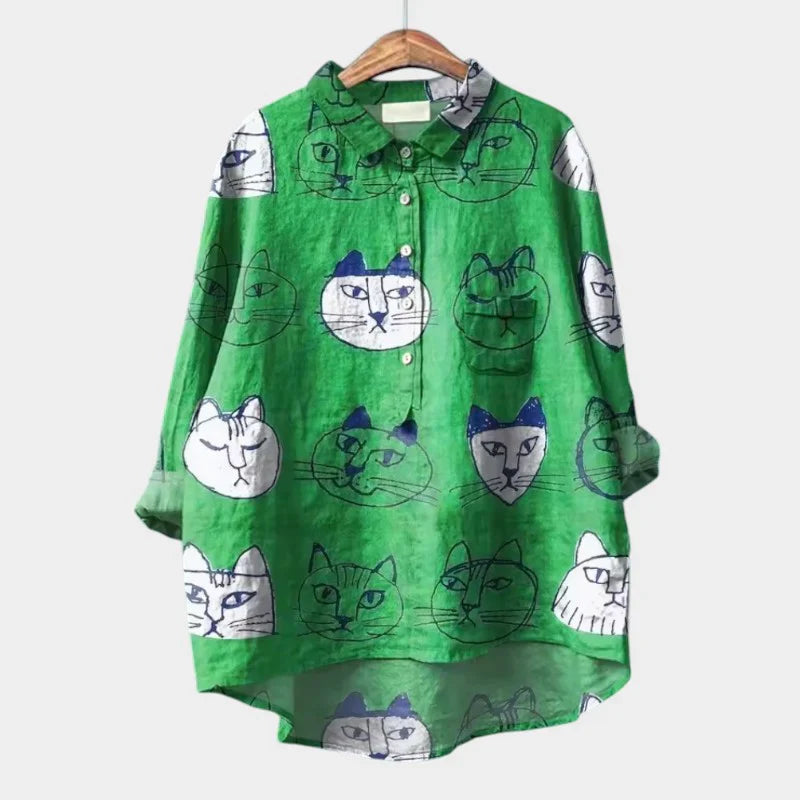Suus™ | Luftig Blus för en Strålande Look