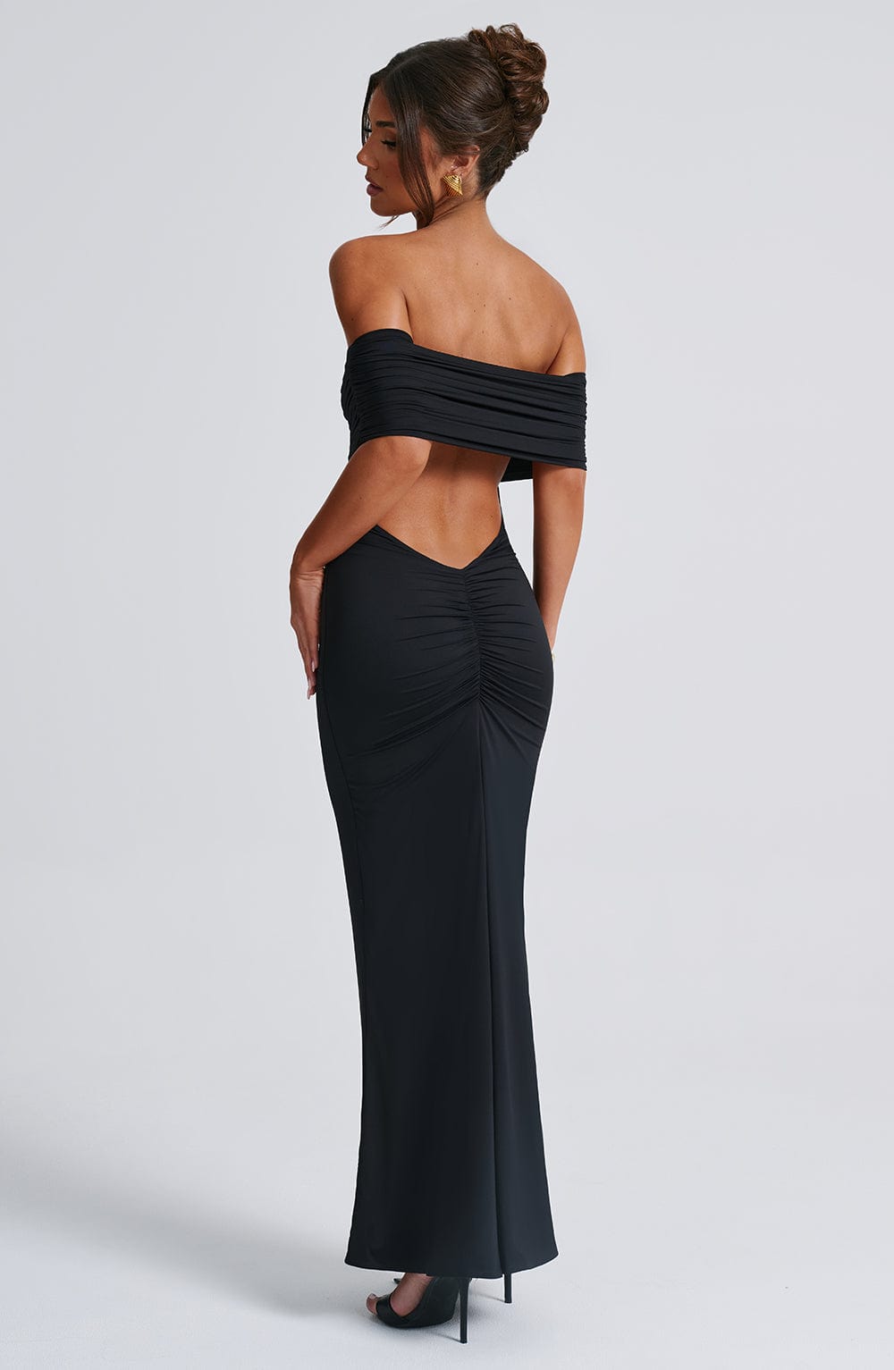 Trude™ | Elegant Bardot Maxi-klänning