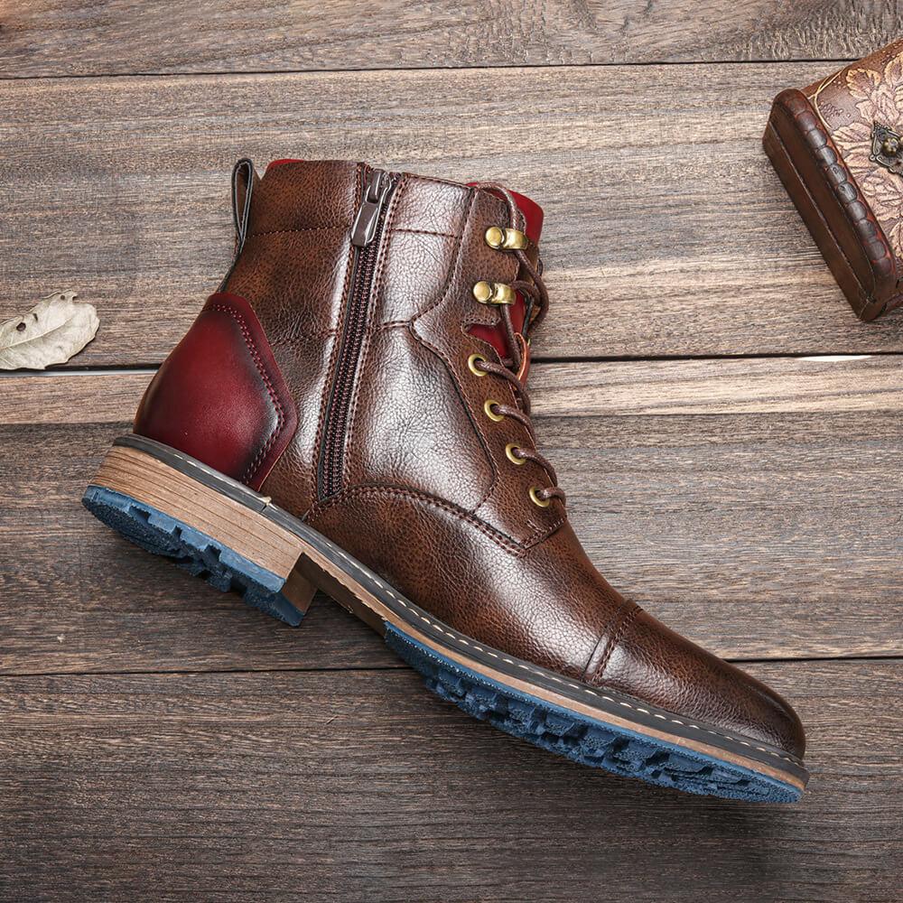Dan™ | Eleganta Oxford Boots för den Moderna Mannen