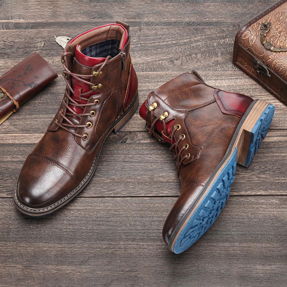 Dan™ | Eleganta Oxford Boots för den Moderna Mannen