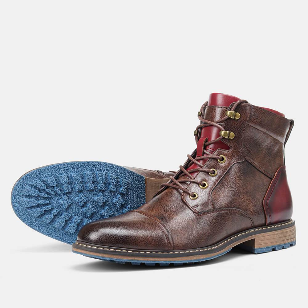 Dan™ | Eleganta Oxford Boots för den Moderna Mannen