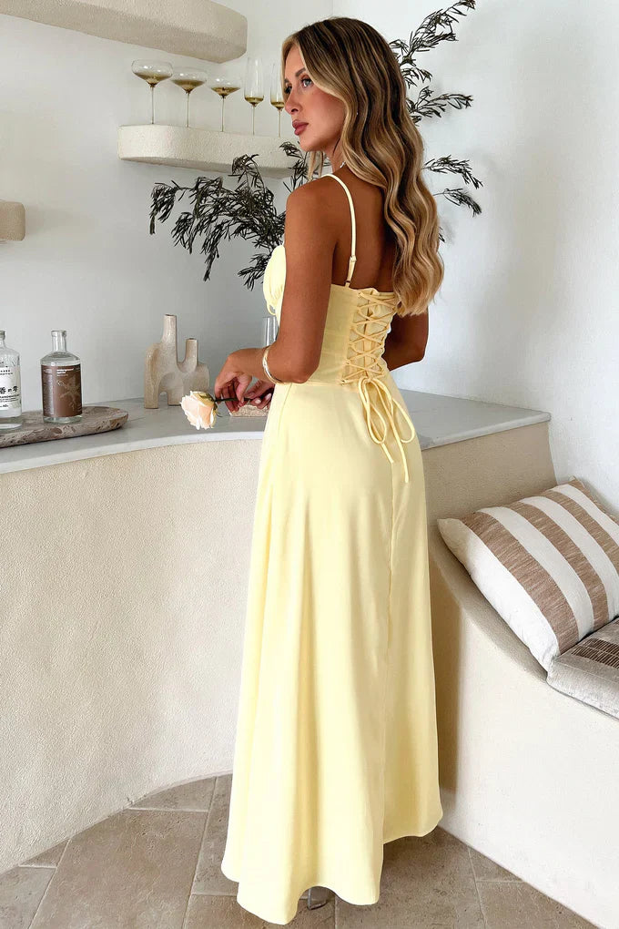 Ulla™ | Olivia Romantic Maxi-klänning - Den Perfekta Kombinationen av Elegans och Förförelse