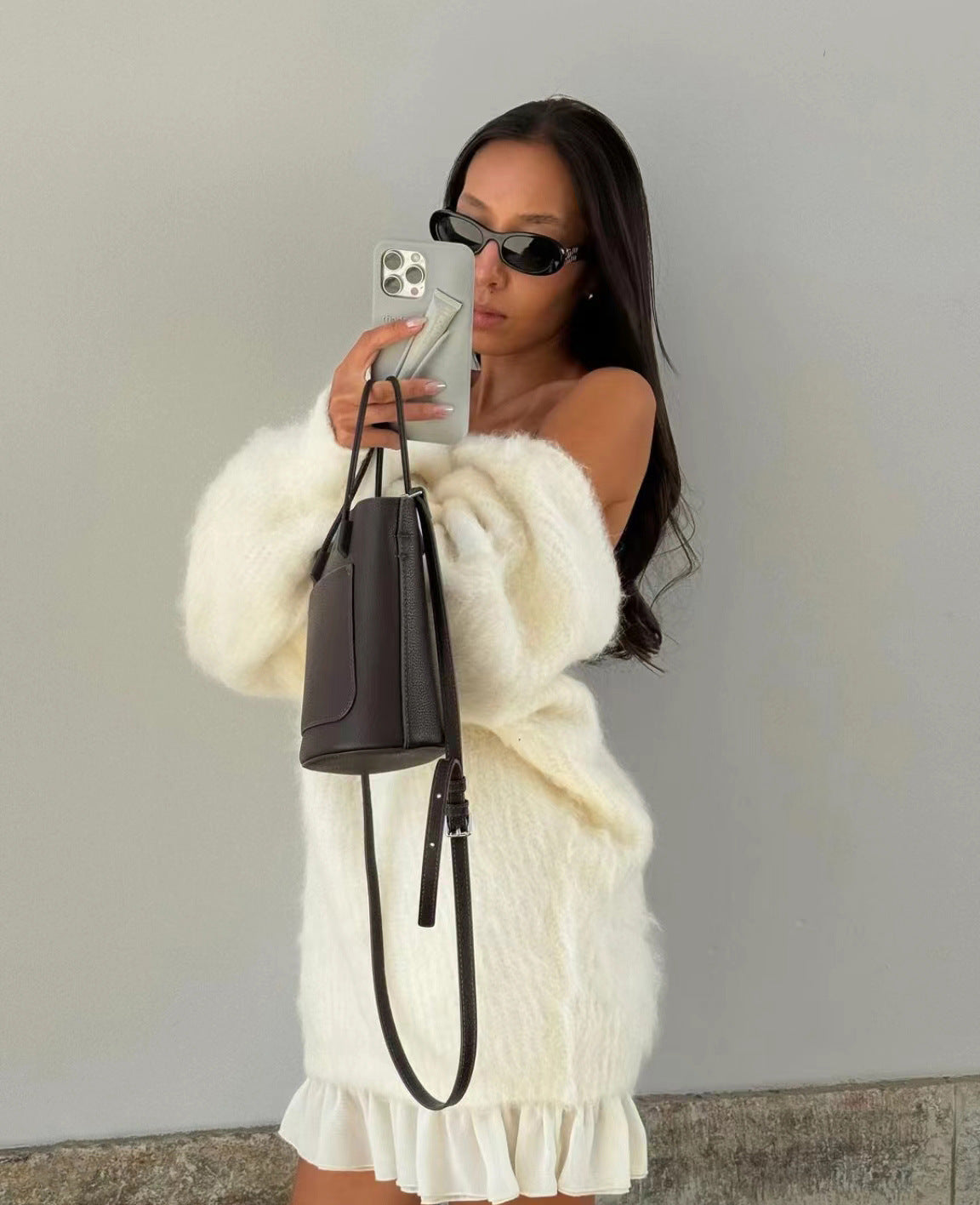 Lykke™ | Fluffig Oversized Tröja för Ultimat Komfort