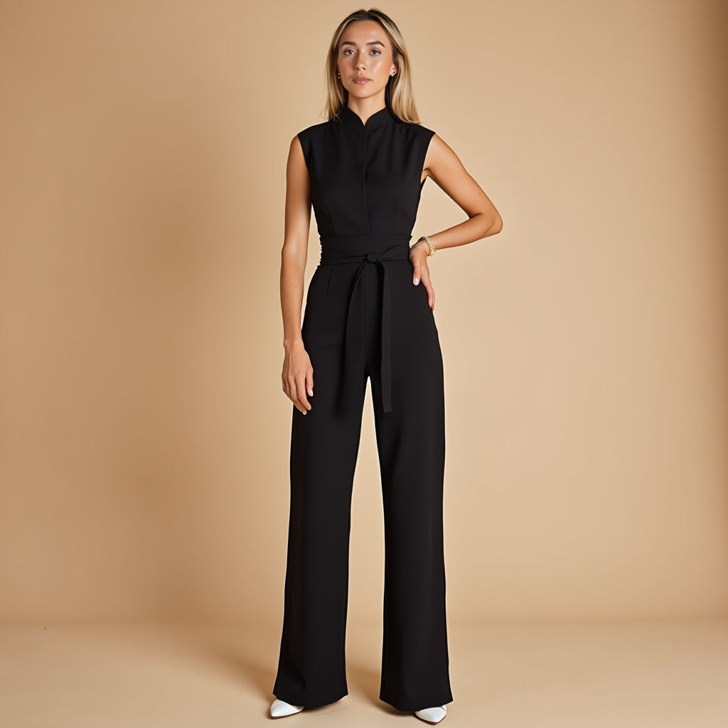 Chantal – Ärmlös Jumpsuit