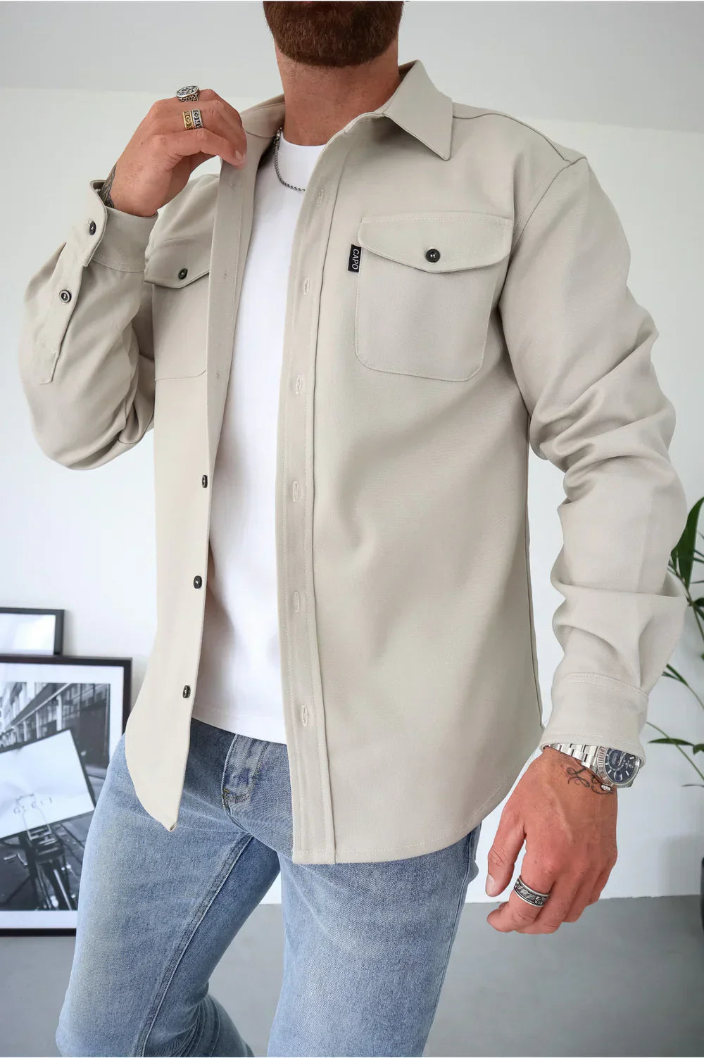 Marcus™ | Elegant och Avslappnad Herrskjorta
