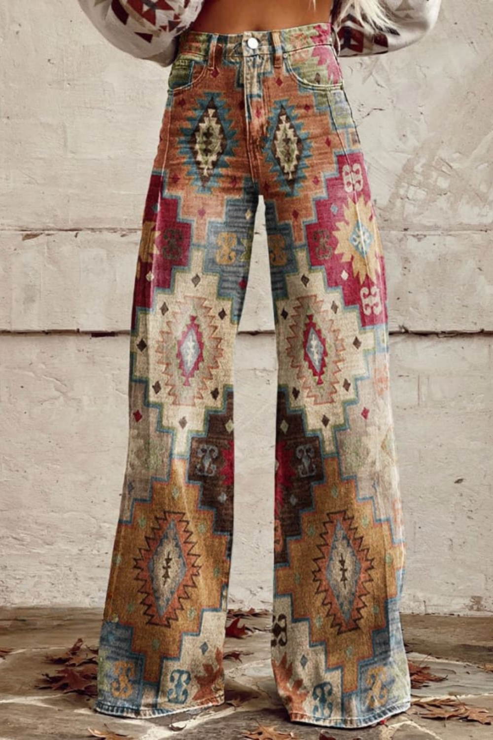 Lien™ | Boho Vintage Byxor – En modern twist på tidlös charm