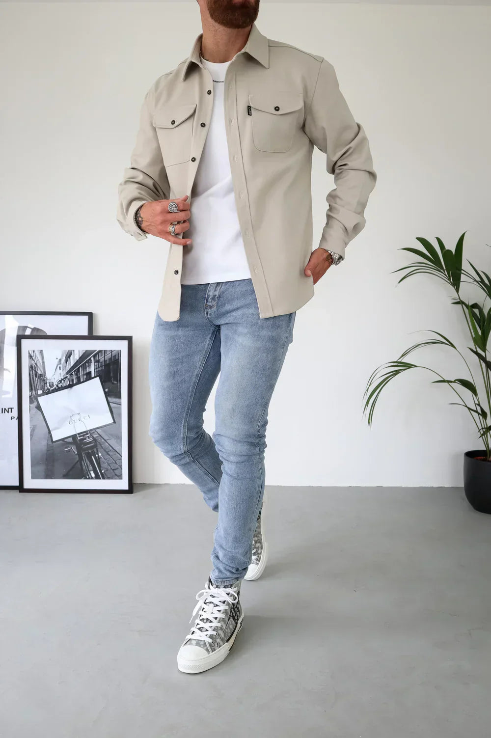 Marcus™ | Elegant och Avslappnad Herrskjorta