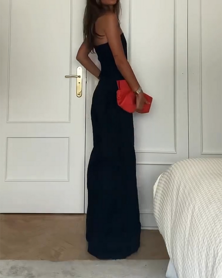 Iris™ | Elegant Off-Shoulder Jumpsuit