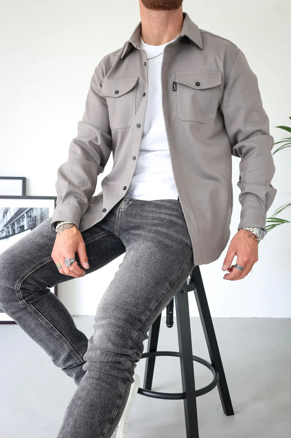 Marcus™ | Elegant och Avslappnad Herrskjorta