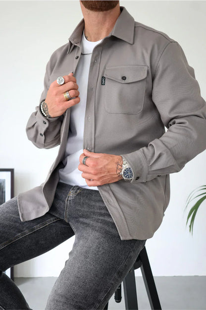 Marcus™ | Elegant och Avslappnad Herrskjorta