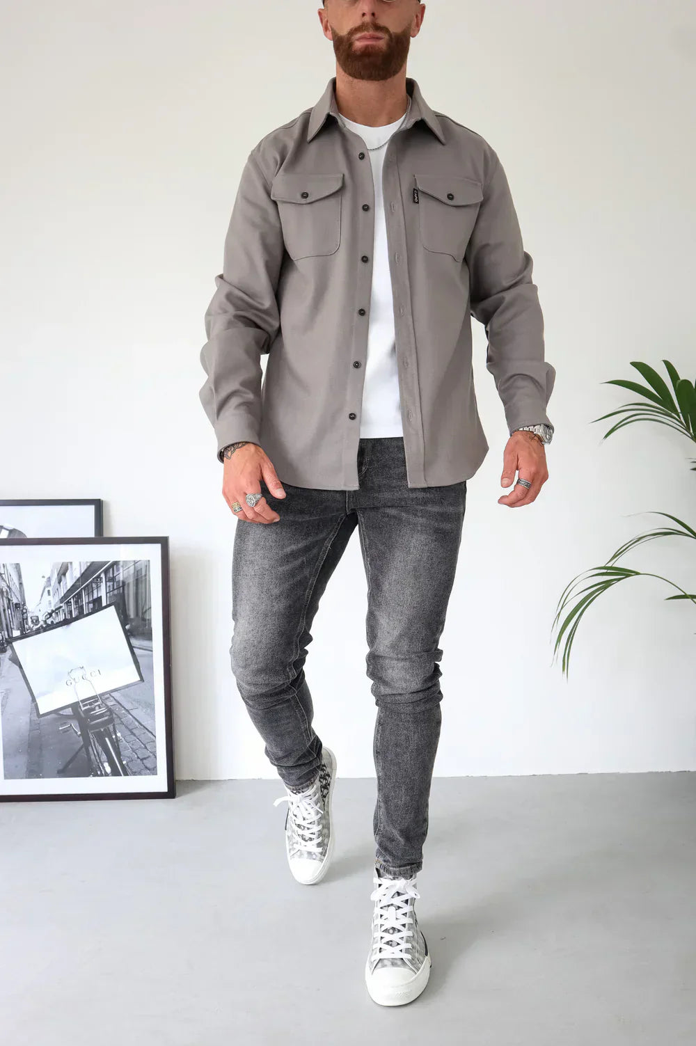 Marcus™ | Elegant och Avslappnad Herrskjorta