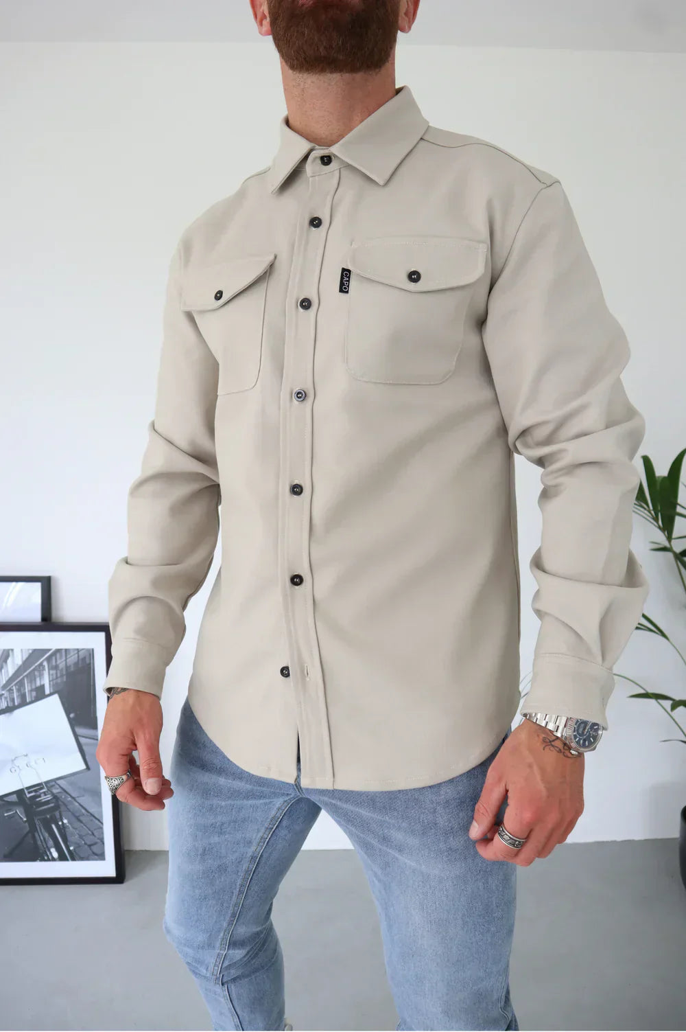 Marcus™ | Elegant och Avslappnad Herrskjorta