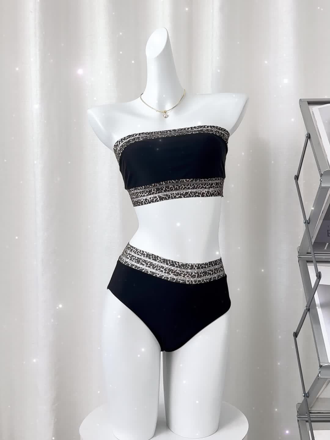 Samantha™ | Sensuell Leopard Bikiniset för en Sexig och Självsäker Look