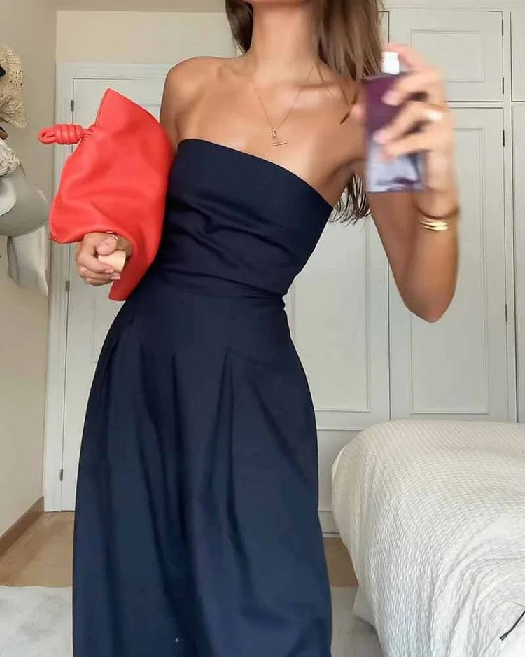 Iris™ | Elegant Off-Shoulder Jumpsuit