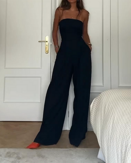 Iris™ | Elegant Off-Shoulder Jumpsuit