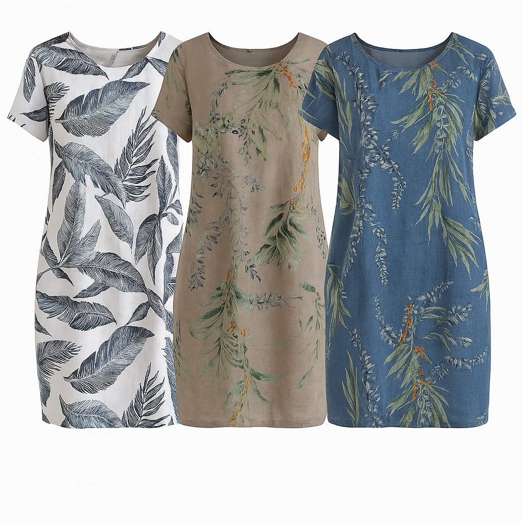 Liz™ | Raffinerad Elegans i Botanisk Tryck