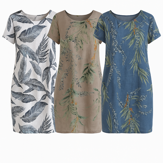 Liz™ | Raffinerad Elegans i Botanisk Tryck