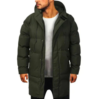 Frank™ | Lång vinterdunjacka för herr