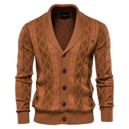 Henrik™ | Herr Cardigan med Knappar – Stilfull Elegans och Oöverträffad Komfort