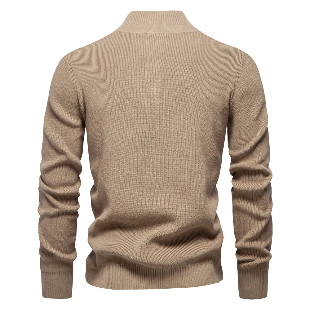 Gustav™ | Herrtröja med Knappdesign – Stiligt Komfort för den Moderna Mannen
