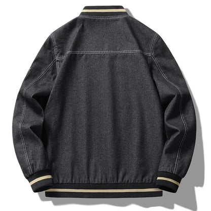 Logan™ | Varsityjacka i Denim