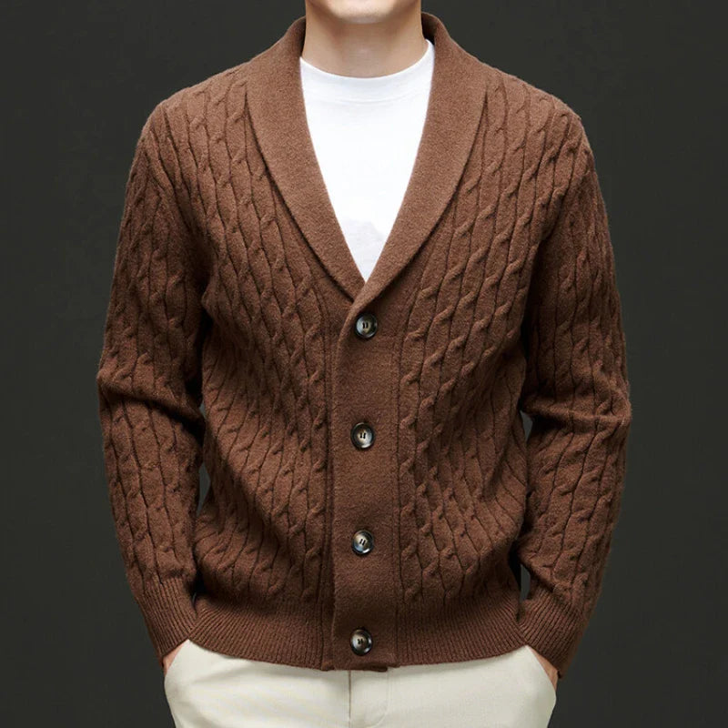 Bram™ | Lyxig Merinoull Cardigan